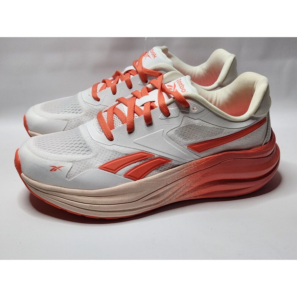 Reebok Women’s Running Sneakers Coral White Size 6.5 - Picture 6 of 10